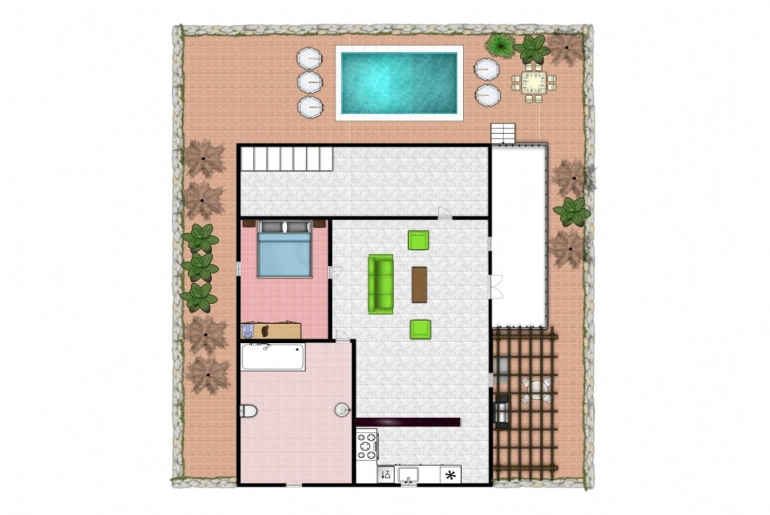 Villa Ramos Dos Puerto Calero Buitenkant foto