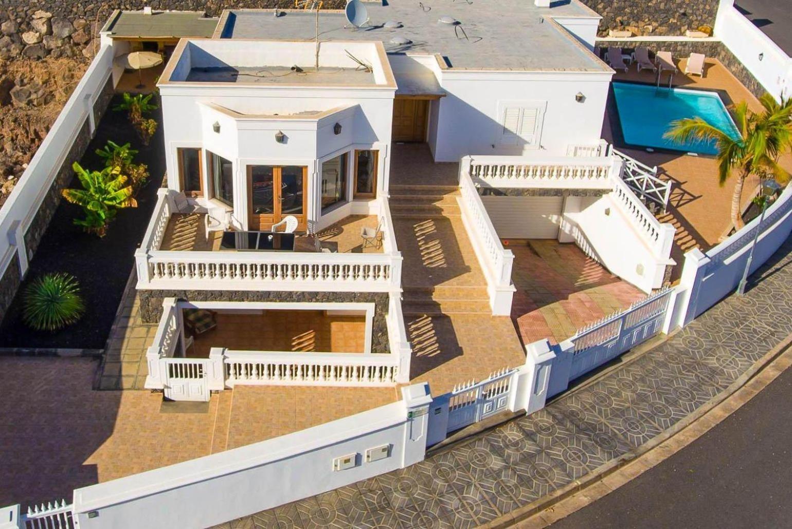 Villa Ramos Dos Puerto Calero Buitenkant foto