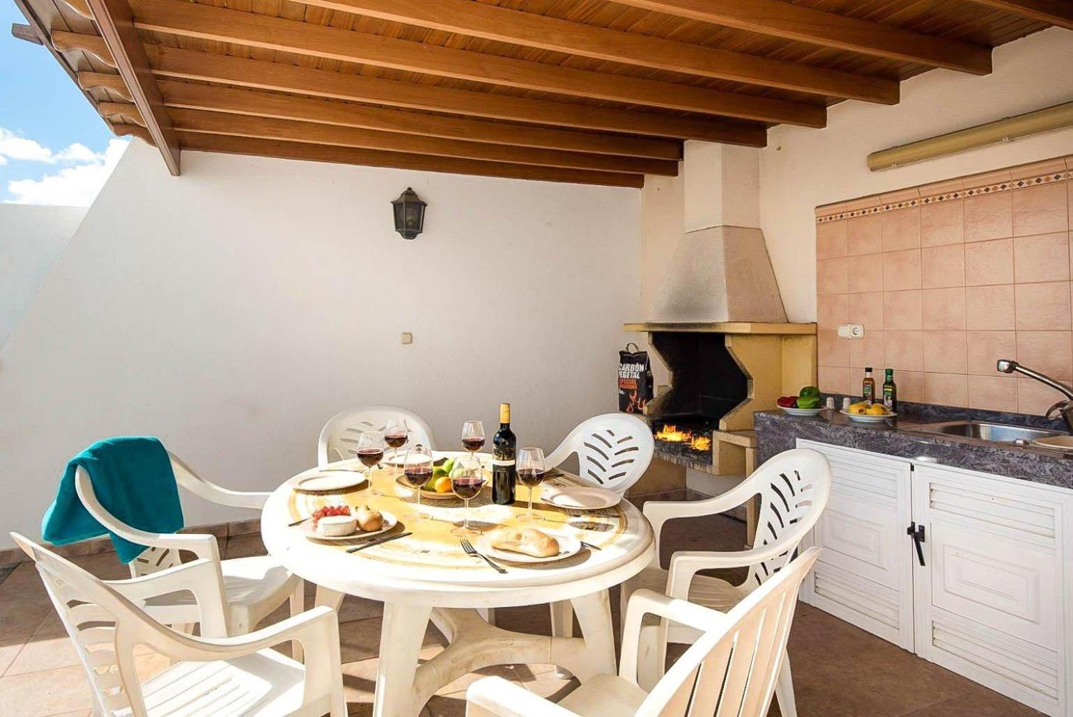 Villa Ramos Dos Puerto Calero Buitenkant foto